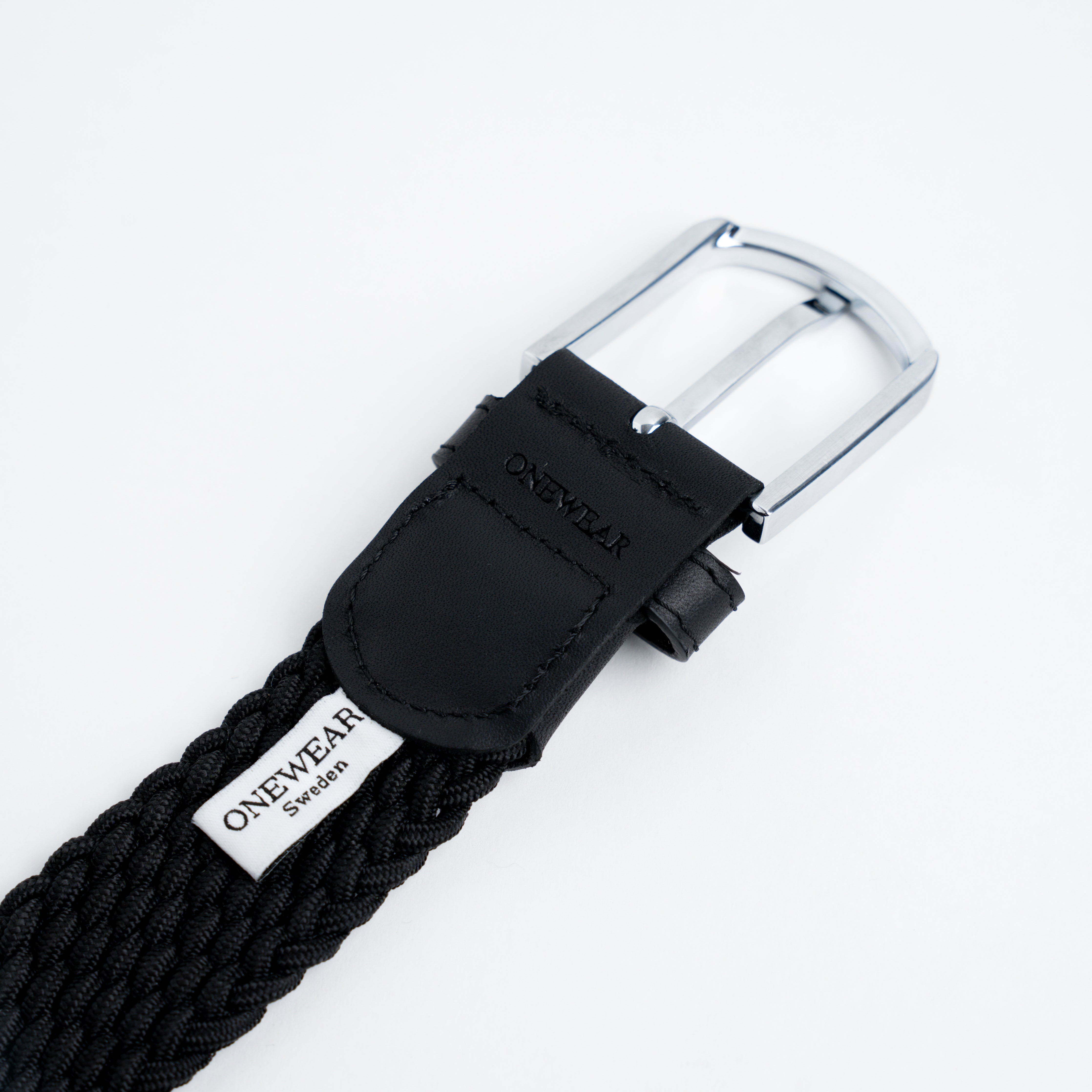 Black Braided Belt