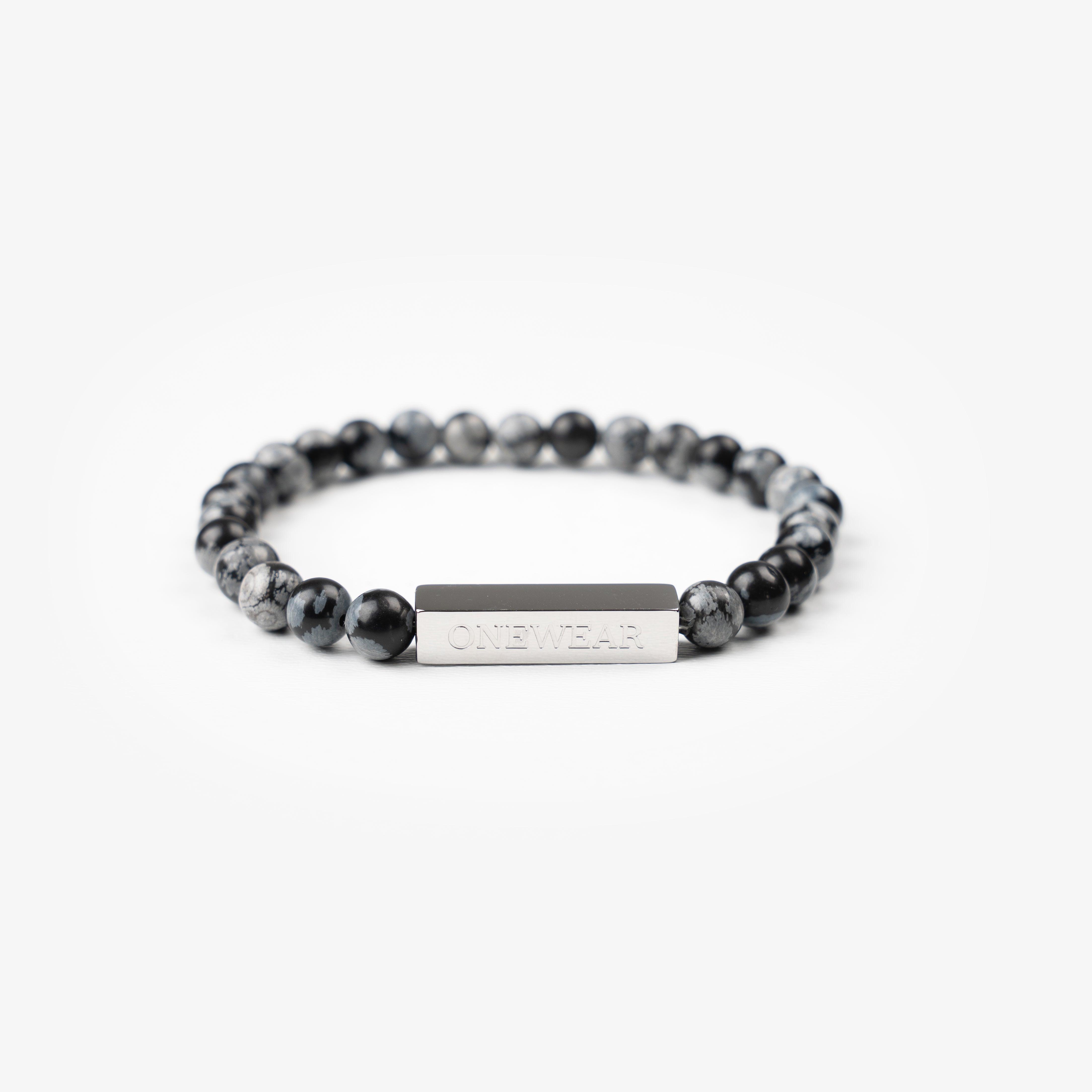 Black Beaded Bracelet