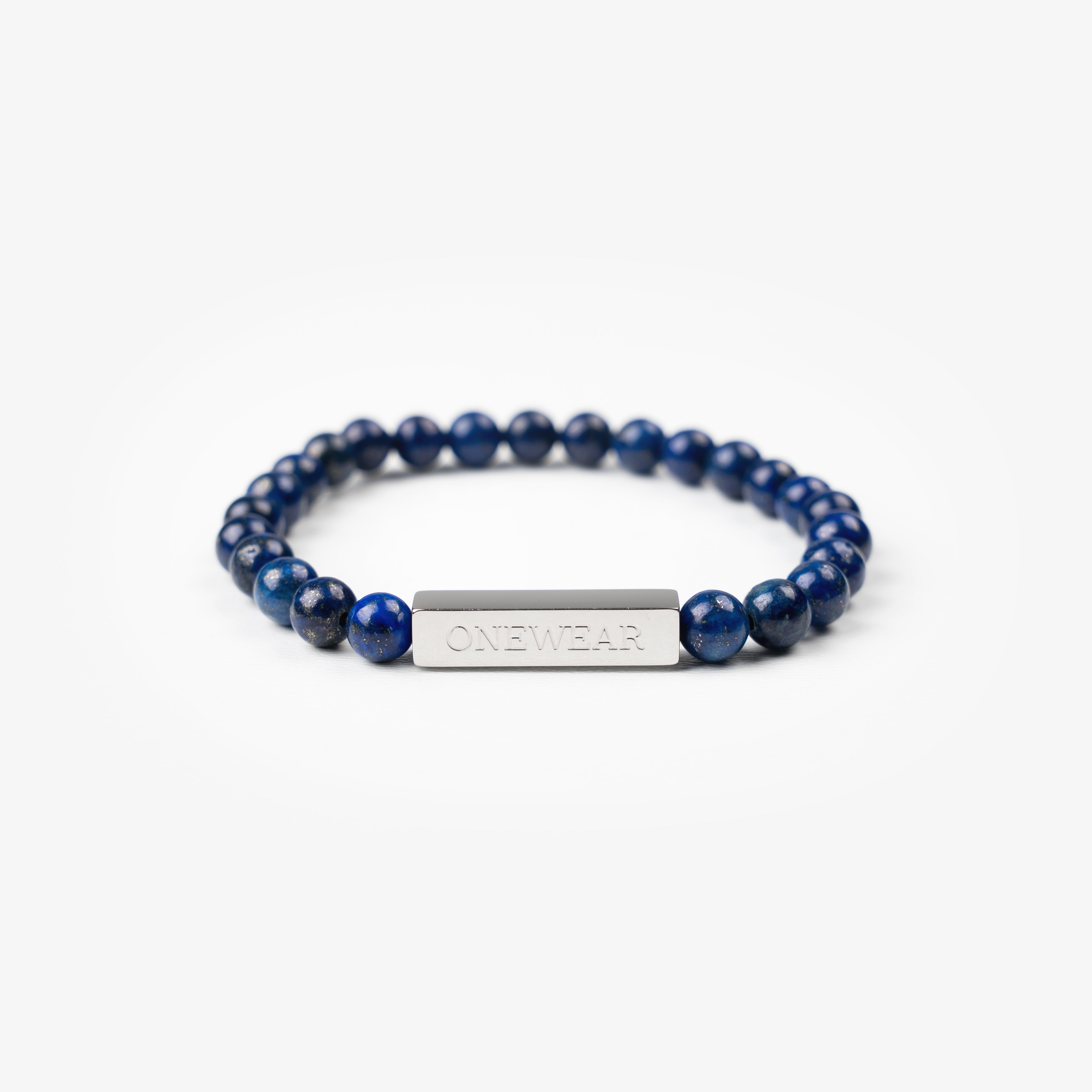 Blue Beaded Bracelet