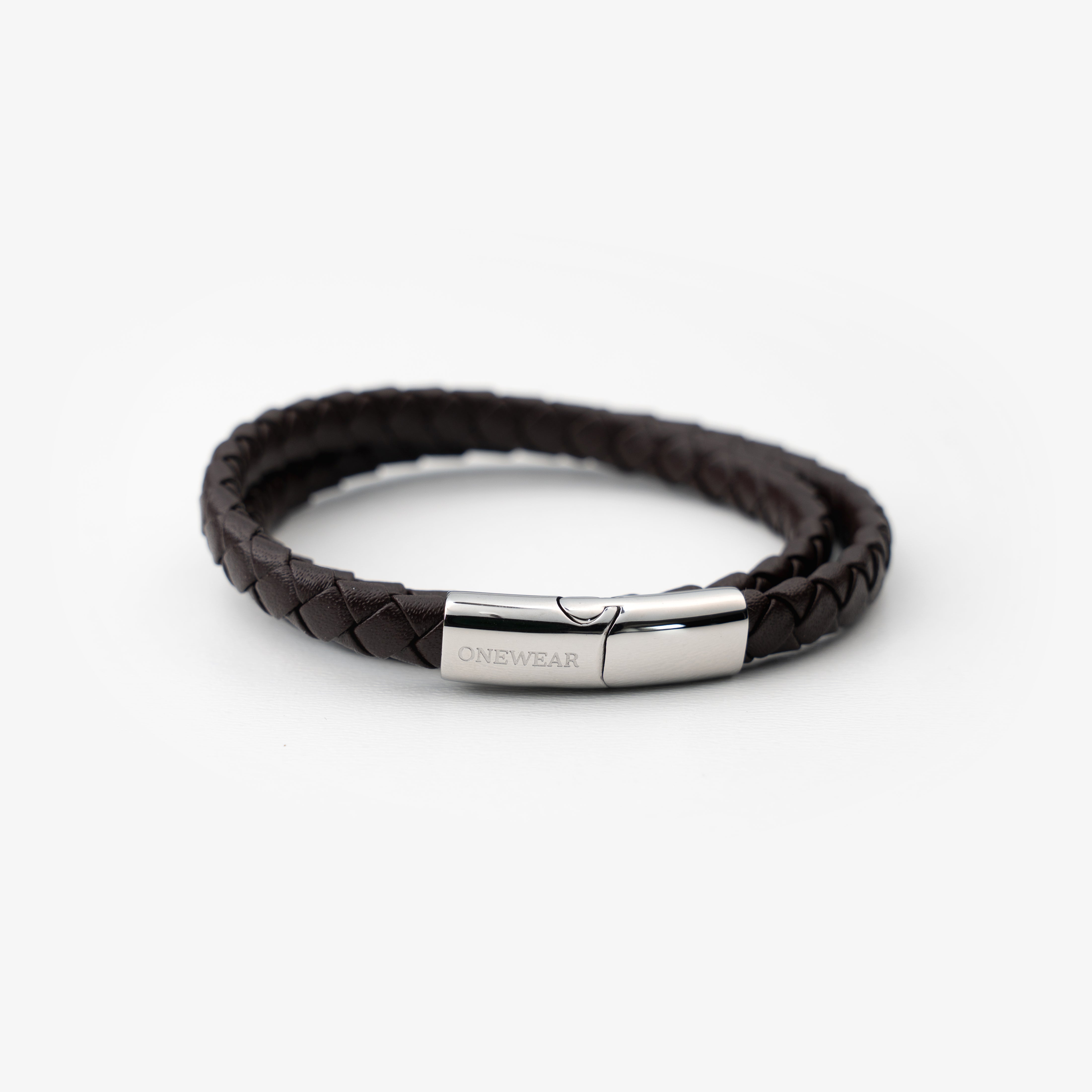 Brown Double-Braided Bracelet