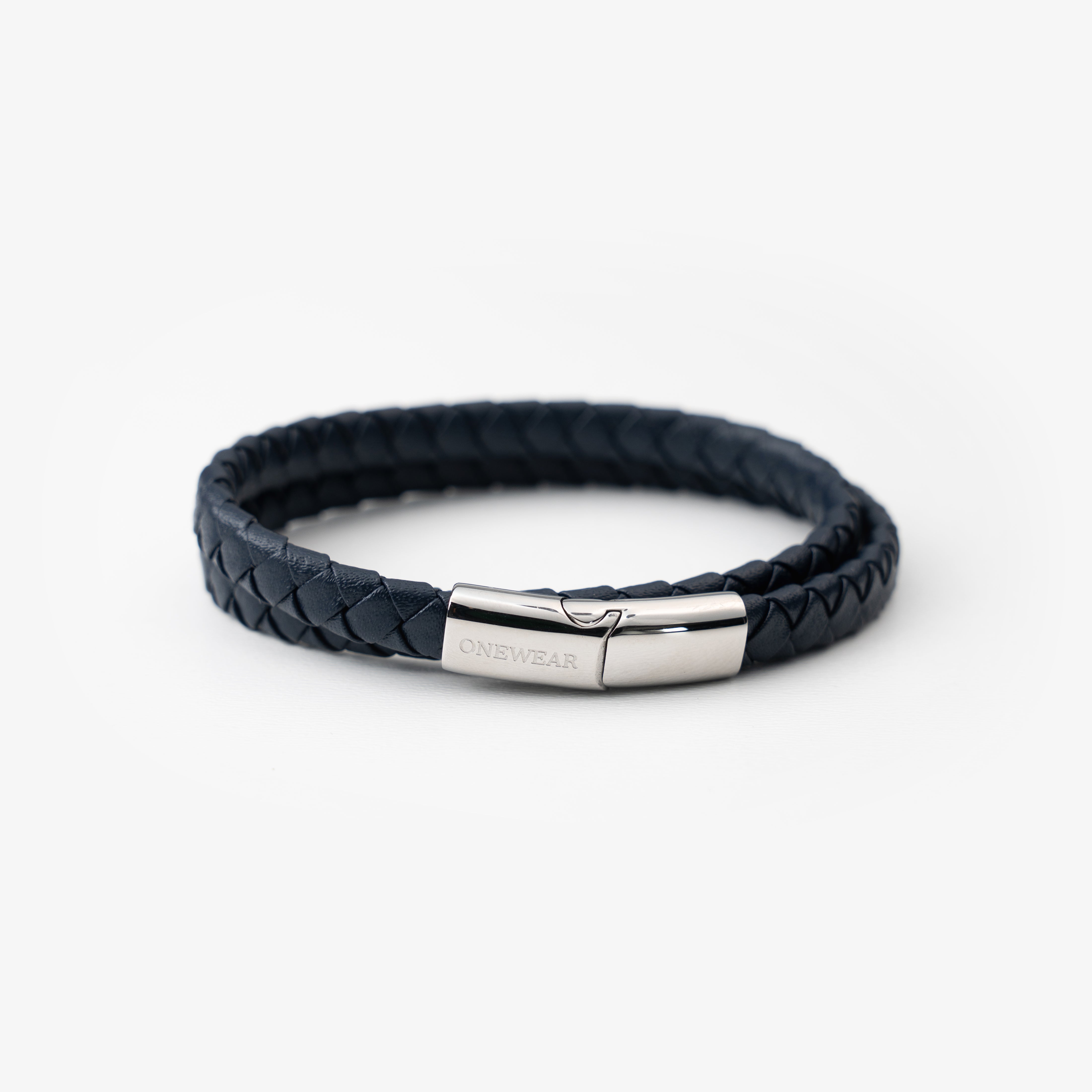 Blue Double-Braided Bracelet