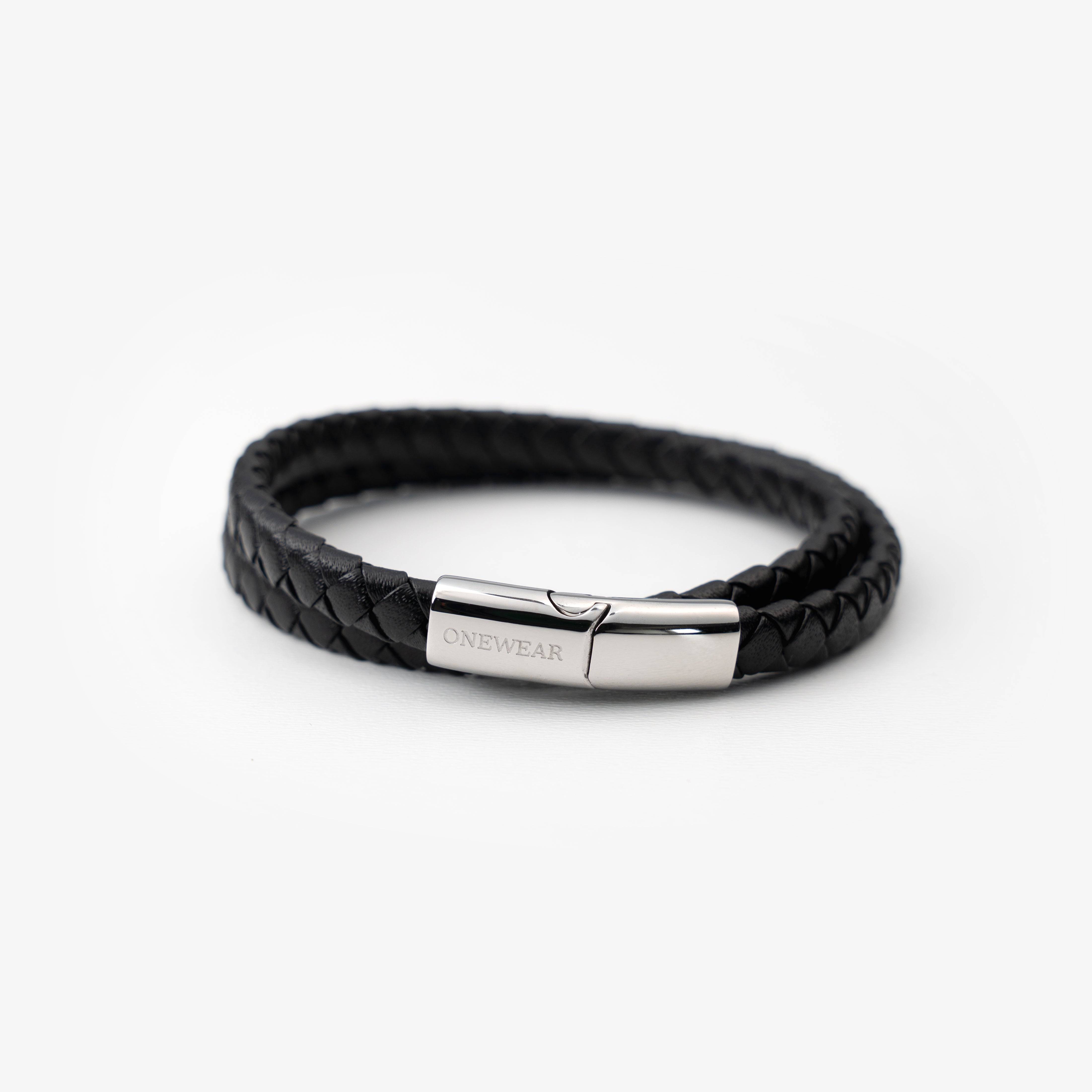 Black Double-Braided Bracelet