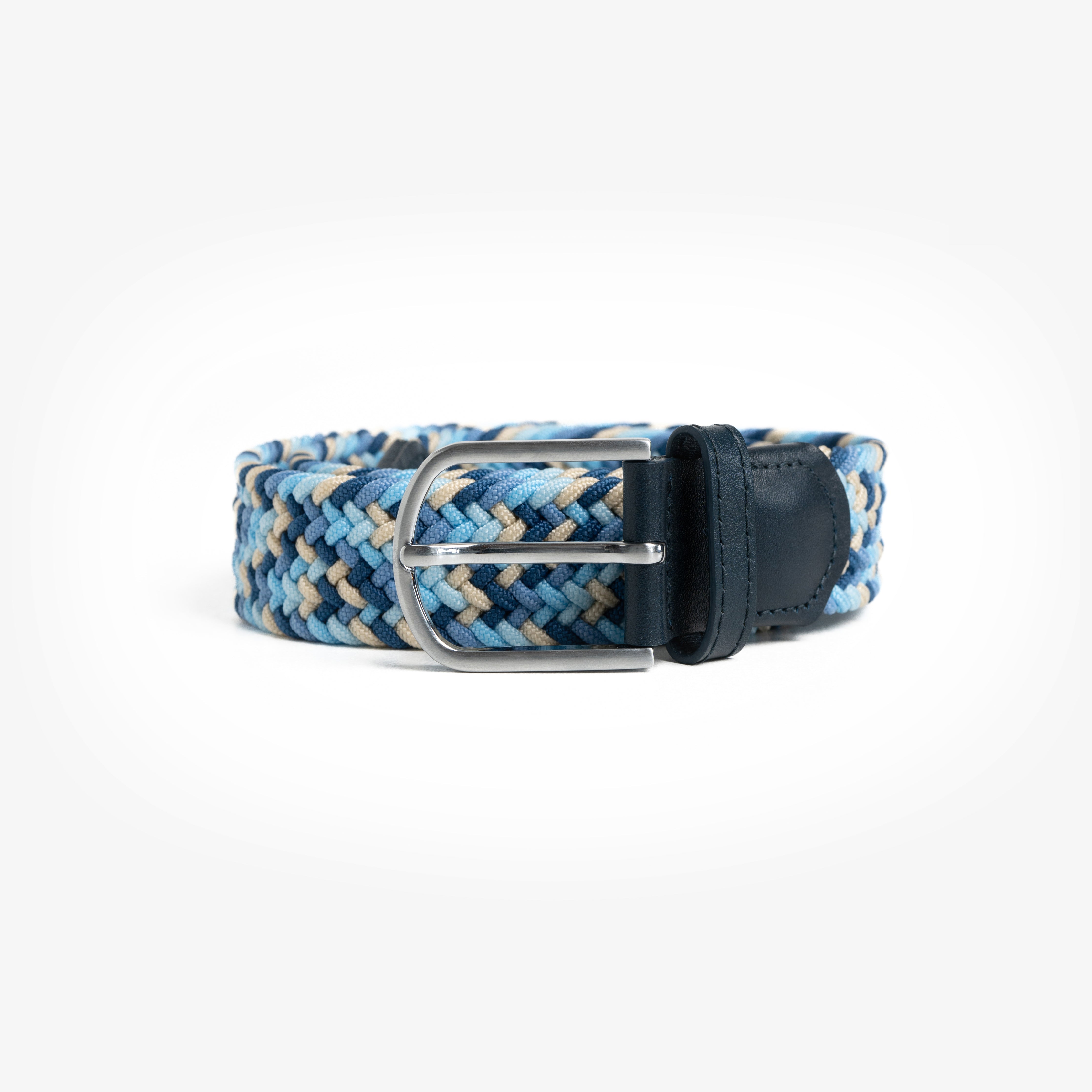 Light Blue Braided Belt