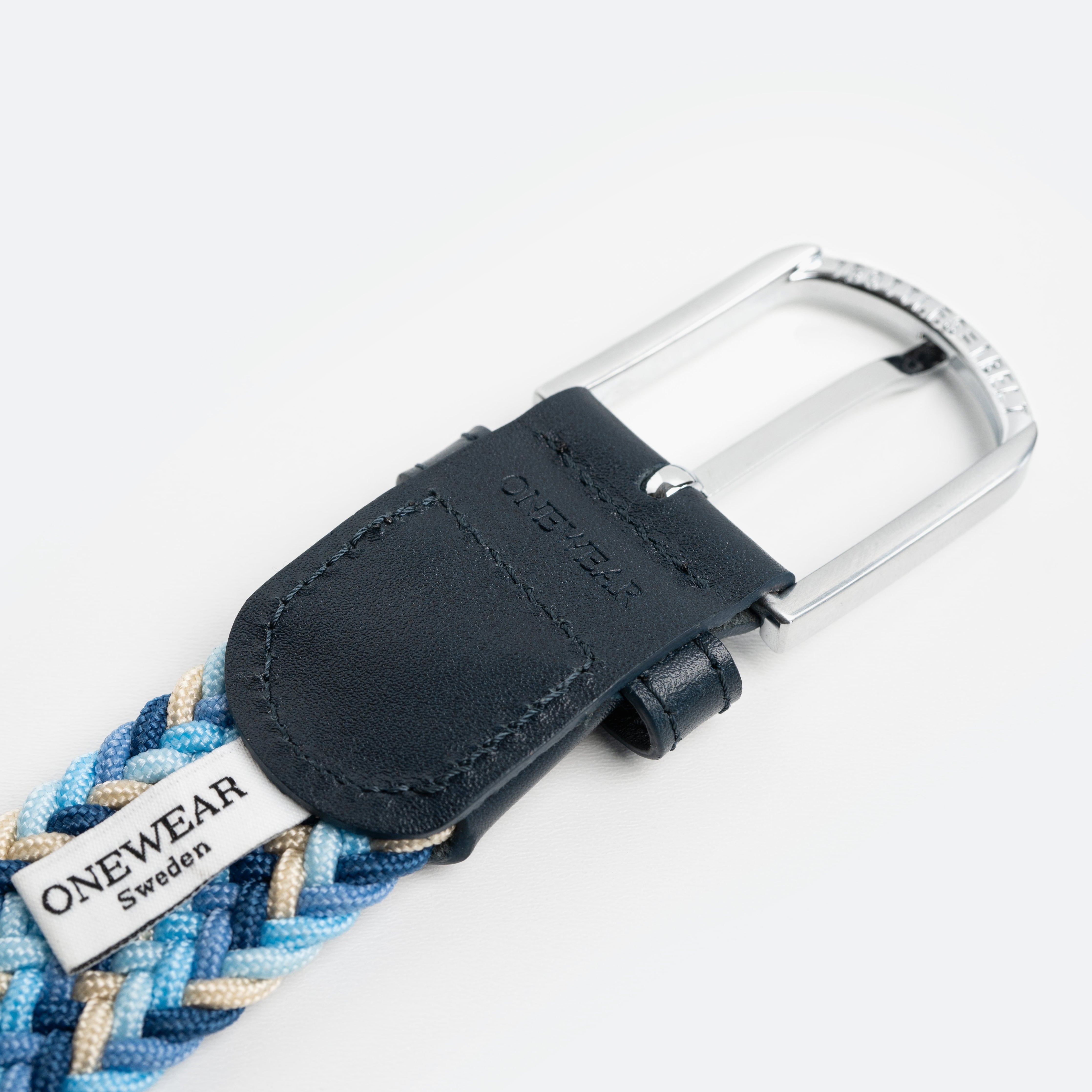Light Blue Braided Belt